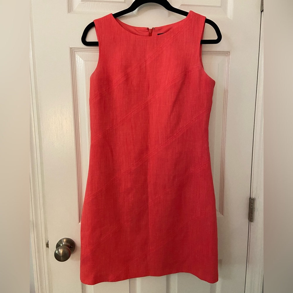 Ellen Tracy Seam Sheath Dress